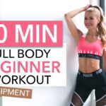 20 MIN FULL BODY WORKOUT – Beginner Version // No Equipment I Pamela Reif