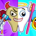 😁 Dentist Check Up – Protect Your Teeth 🦷 and Learn Other Healthy Habits for Kids with Pit & Penny 🥑