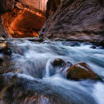 Curves and Cascades ~ Zion Narrows ~{explored}~