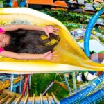 OVERCOMING HER FEARS At LARGEST Indoor WATERPARK in WORLD!! | Familia Diamond