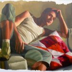 painting by raphael perez gay painter realism art realistic paintings male man men pic picture image images