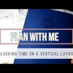 {EN} Blocking time to Prioritize on a Vertical Layout  | Plan With Me Functional | Pen Review