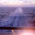 Deck and sunset Carnival Splendor cruise Mexico