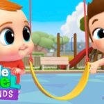 Sharing At The Playground | Good Habits Song | Little Angel And Friends Kid Songs