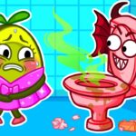 Potty Training with Avocado Babies 😊 Healthy Habits for Kids  || Funny Stories by Pit & Penny 🥑