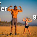 BODYBUILDER vs MY DAUGHTER – Adorable Fitness and Gymnastics Challenge