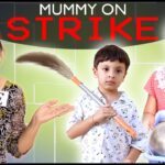 MORAL STORY FOR KIDS – MUMMY ON STRIKE | Fun and Good habits | Aayu and Pihu Show