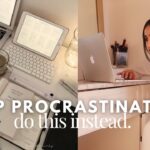 how to be productive | discipline, healthy habits, motivation, balance + THAT GIRL routine